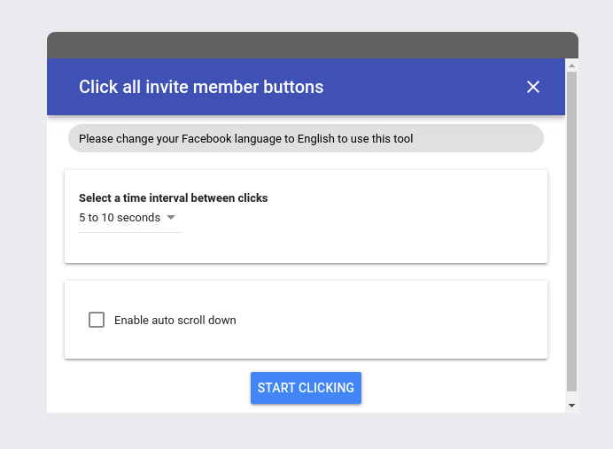automatically invite Group and event members on Facebook
